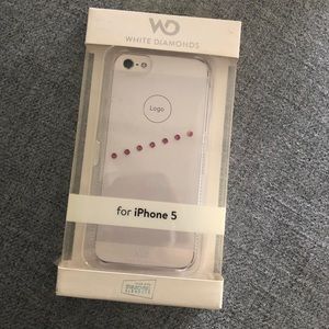 iPhone 5 Swarovski White Diamonds Case